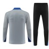 Inter Mailand Training Sweatshirts Quarter-zip 2024-25 Graue Für Kinder